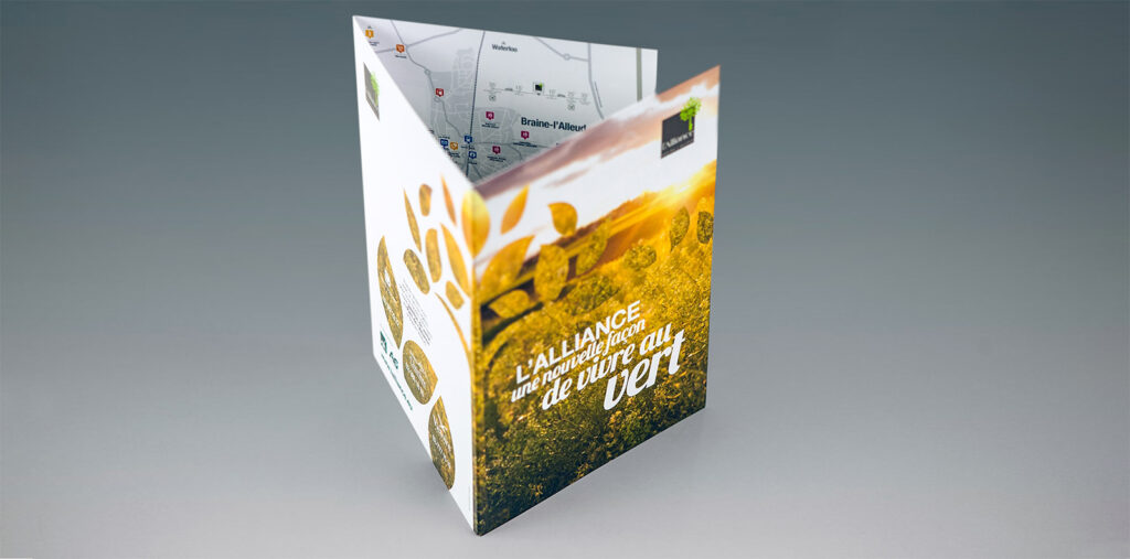AG Residential - Triptyque pour la promotion du parc de l’Alliance